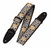 '60s Hootenanny Jacquard Weave Guitar Strap - Floral Yellow [HL:3719553]