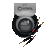Unbalanced Twin Cable/Adapter (Black) [HL:3719794]