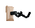 Frameworks Wall Mounted Guitar Hanger with Maple Mounting Plate [HL:3726059]