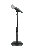 Desktop Microphone Stand With Round Weighted Base & Adjustable Height [HL:3726119]