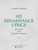 6 Renaissance Lyrics (1962) [HL:50238690]