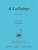 A Lullabye - Voc -pno [HL:8770974]