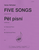 Pet Pisni - Five Songs - Voc Solo-pno [HL:8771319]