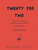 Twenty For Two: Duets For Like-instr - Treble Clef [HL:8772867]