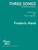 Three Songs for Voice and Guitar [CF:494-03213]