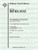 Summer Nights, Op. 7 (Les nuits d'ete): 5. Au Cimitiere: Clair de lune (transposed in Bb) [Alf:36-A838402]
