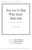New Let Us Hear What Israel Hath Said [CF:352-00437]