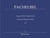 Pachelbel =  Selected Organ Works, Volume 4 [Bar:BA1016]