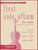 First Solo Album for Violin [HL:4472610]