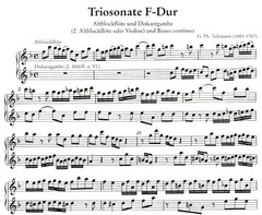 Telemann Triosonata In F Major Scp Mag Mk Performers Music Telemann Triosonata In F Major Scp Mag Mk Performers Music