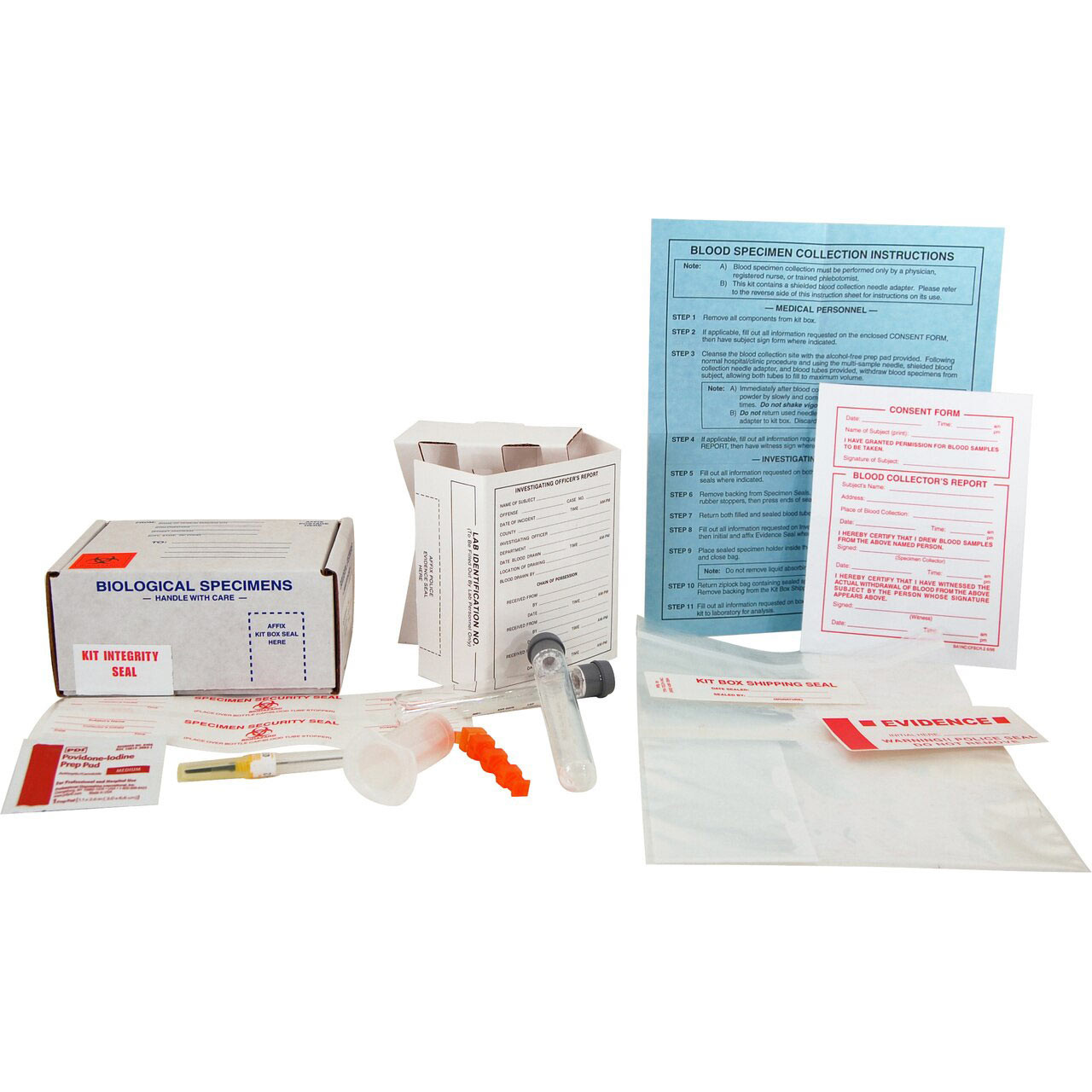 Blood Specimen Collection Kit | Blood Collection Supplies