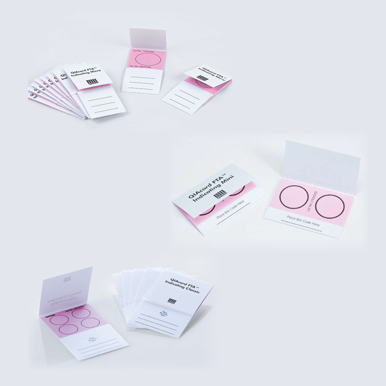FTA Indicating Micro Card - 100/pkg