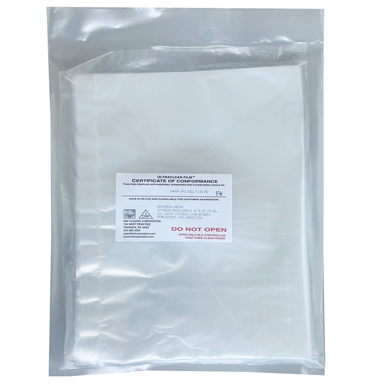 Nylon Heat Seal Arson Evidence Collection Bags