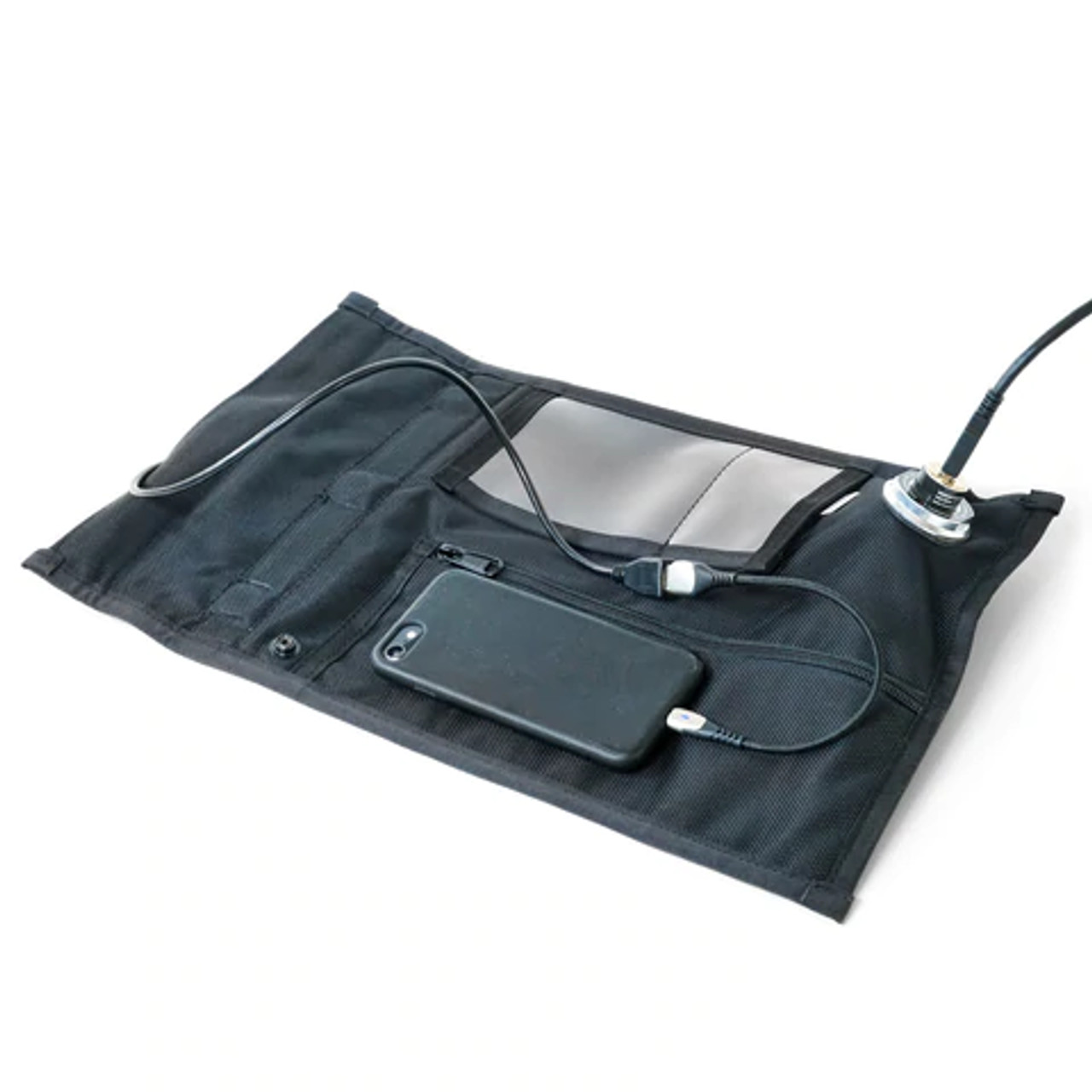 Mission Darkness™ Window Charge & Shield Faraday Tablet Bag