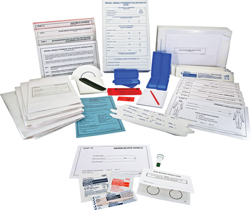 Victim Sexual Assault Evidence Collection Kit with Filter Paper