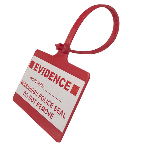 Self-locking Evidence Security Tags (50/ pkg)