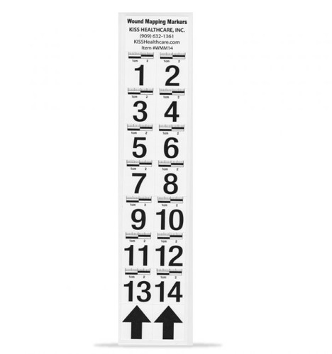 WMM14 Wound Mapping Marker - 100 sheets