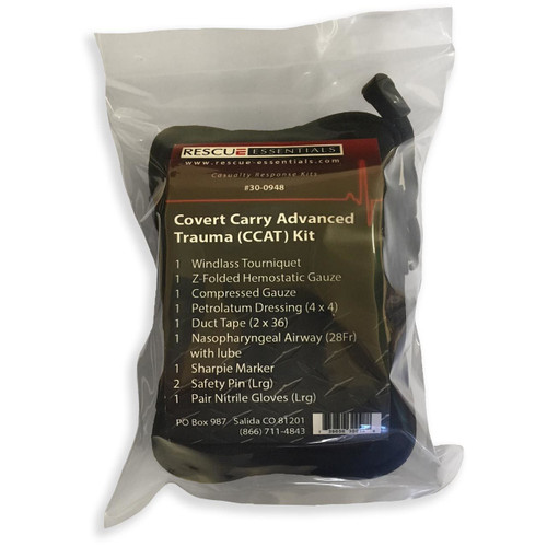 Covert Carry Advanced Trauma (CCAT) Kit - Rescue Essentials