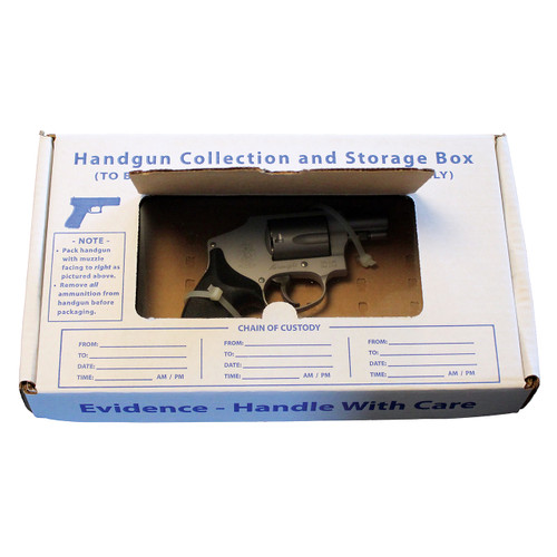 Windowed Handgun Box, 20 Pack