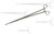 Straight Stainless Steel Hemostat