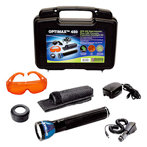 OFK-450 OPTIMAX™ Blue LED Forensic Lamp Kit