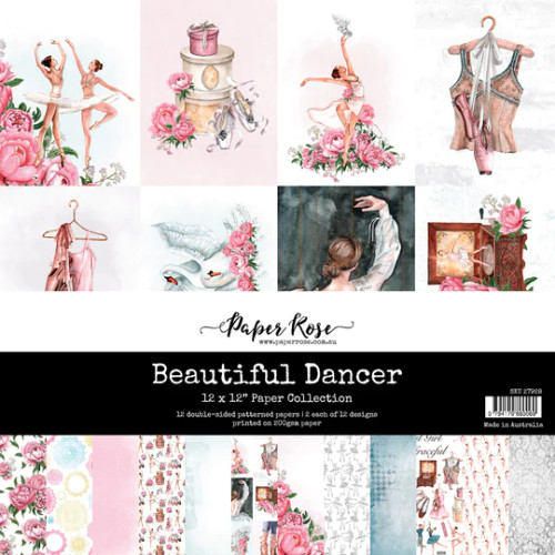 12x12 paper pack - beautiful dancer 