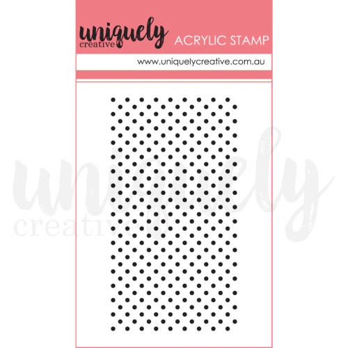 mini polka mark making stamp