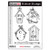 rubber stamps - bird houses