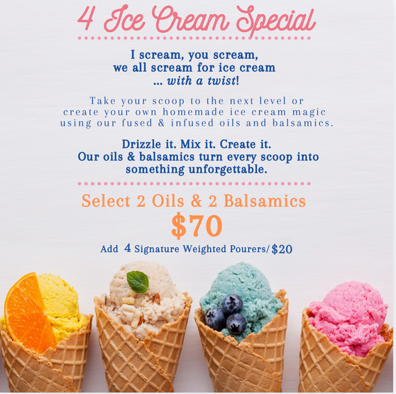 4 Ice Cream Special