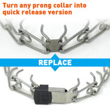 Herm Sprenger Stainless Steel ClicLock Quick Release Buckle