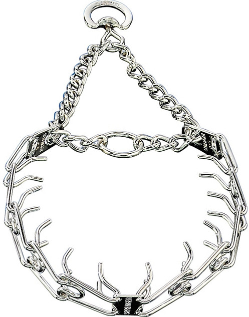 Stainless Steel Herm-Sprenger Prong collar used for Training dogs