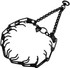 Black Stainless Steel Herm-Sprenger Collar used for dog training