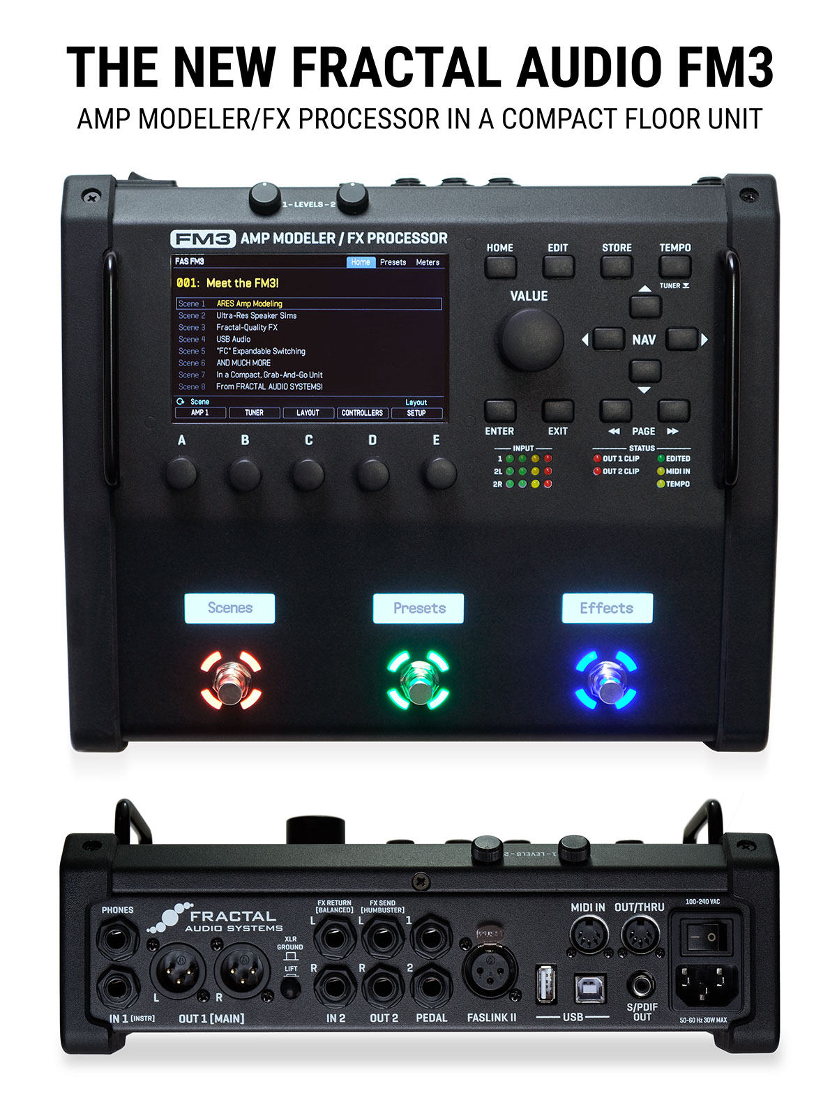 FM3 for bass Fractal Audio Systems