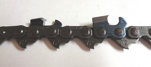 72KGX072G- POWERCUT CHAINSAW CHAIN FULL-CHISEL / SEMI-SKIP 3/8" PITCH .050 GAUGE 72-DRIVERS