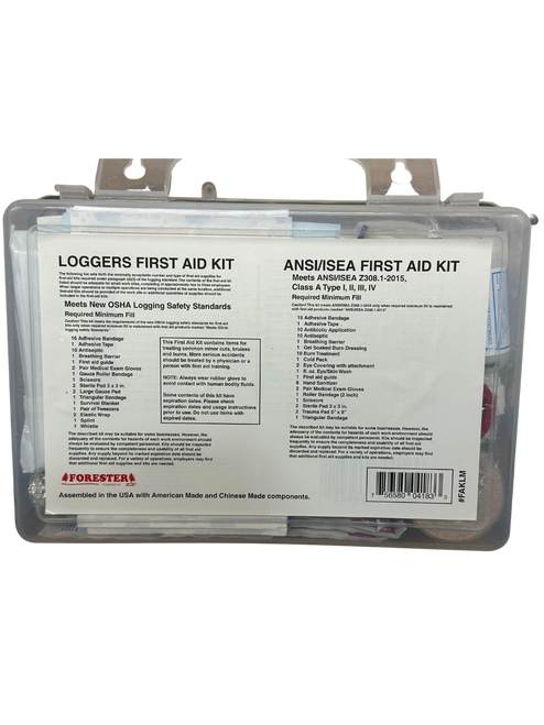 Logger's First Aid Kit