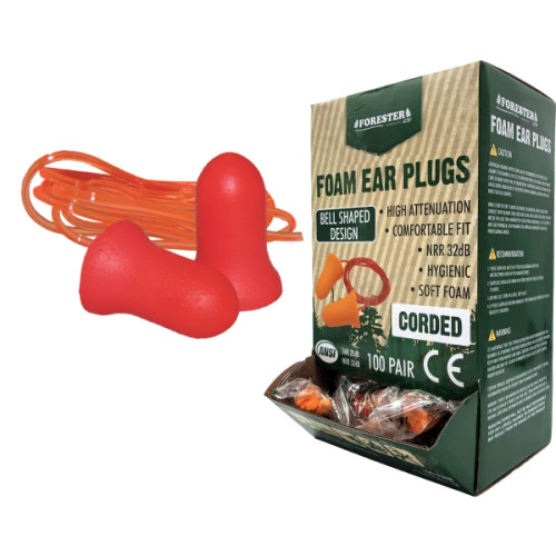 Corded Foam Ear Plugs