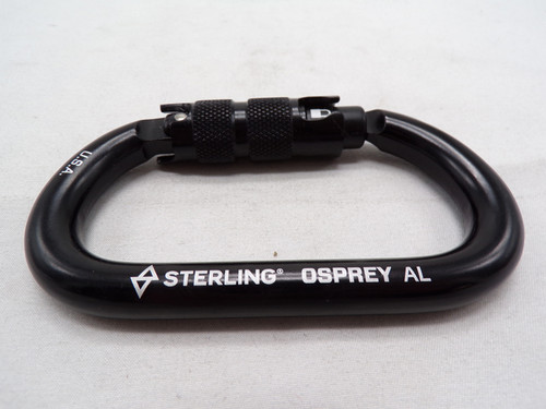 CARABINER STERLING OSPREY BLK