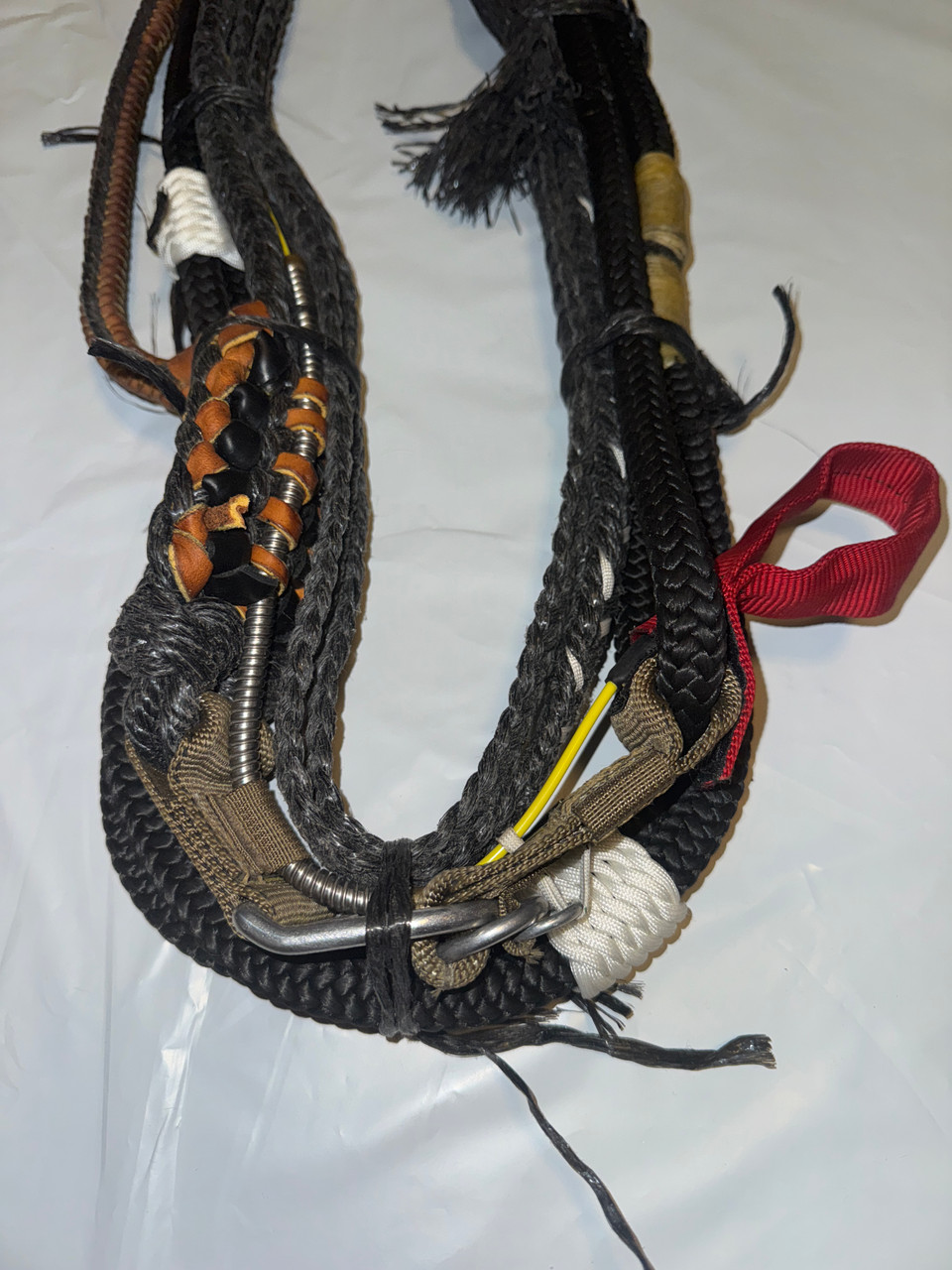 Quick Release 8.0 Bull Rope Black Pro