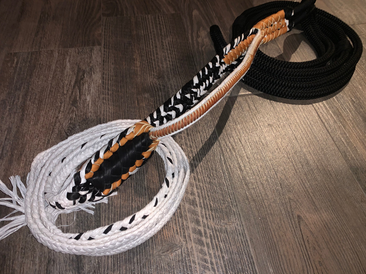 Black White Brazilian Hyrbid Pro 9/7 | EPT Bull Ropes