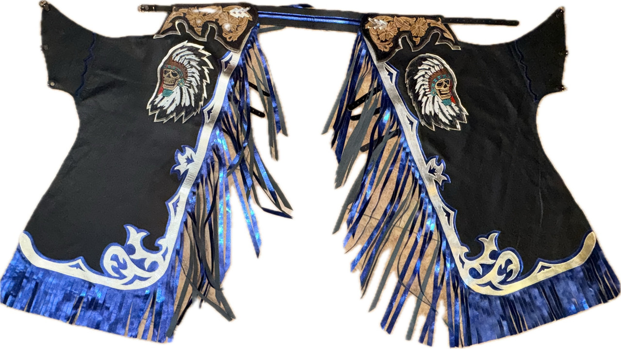 Chaps Rodeo Royalty sur mesure/Nouveautés/Cuir personnalisé/R