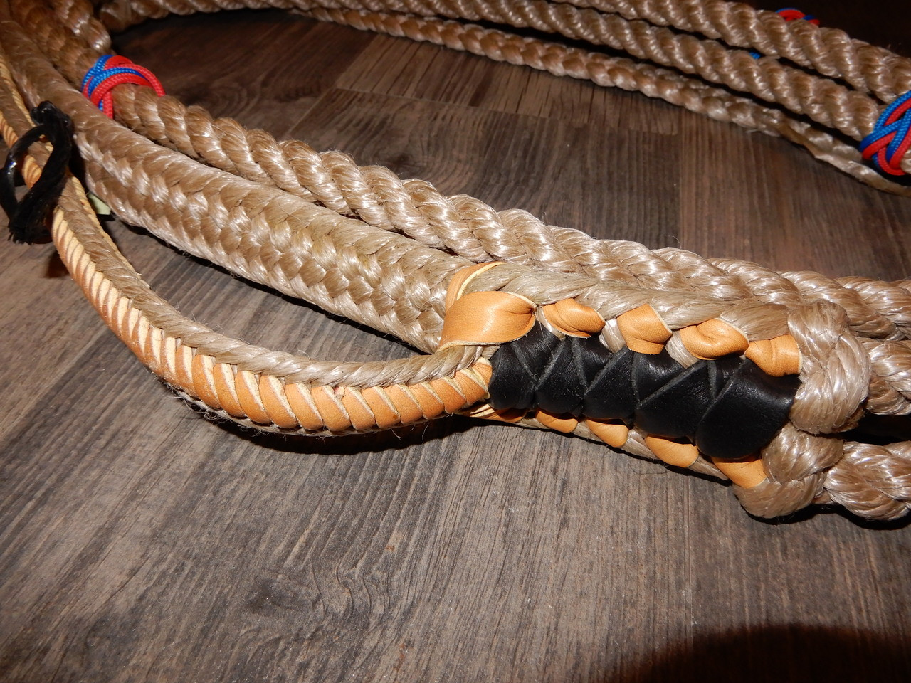 American Pro Traditional Tan Poly Custom Pro Rope Builder EPT Bull Ropes