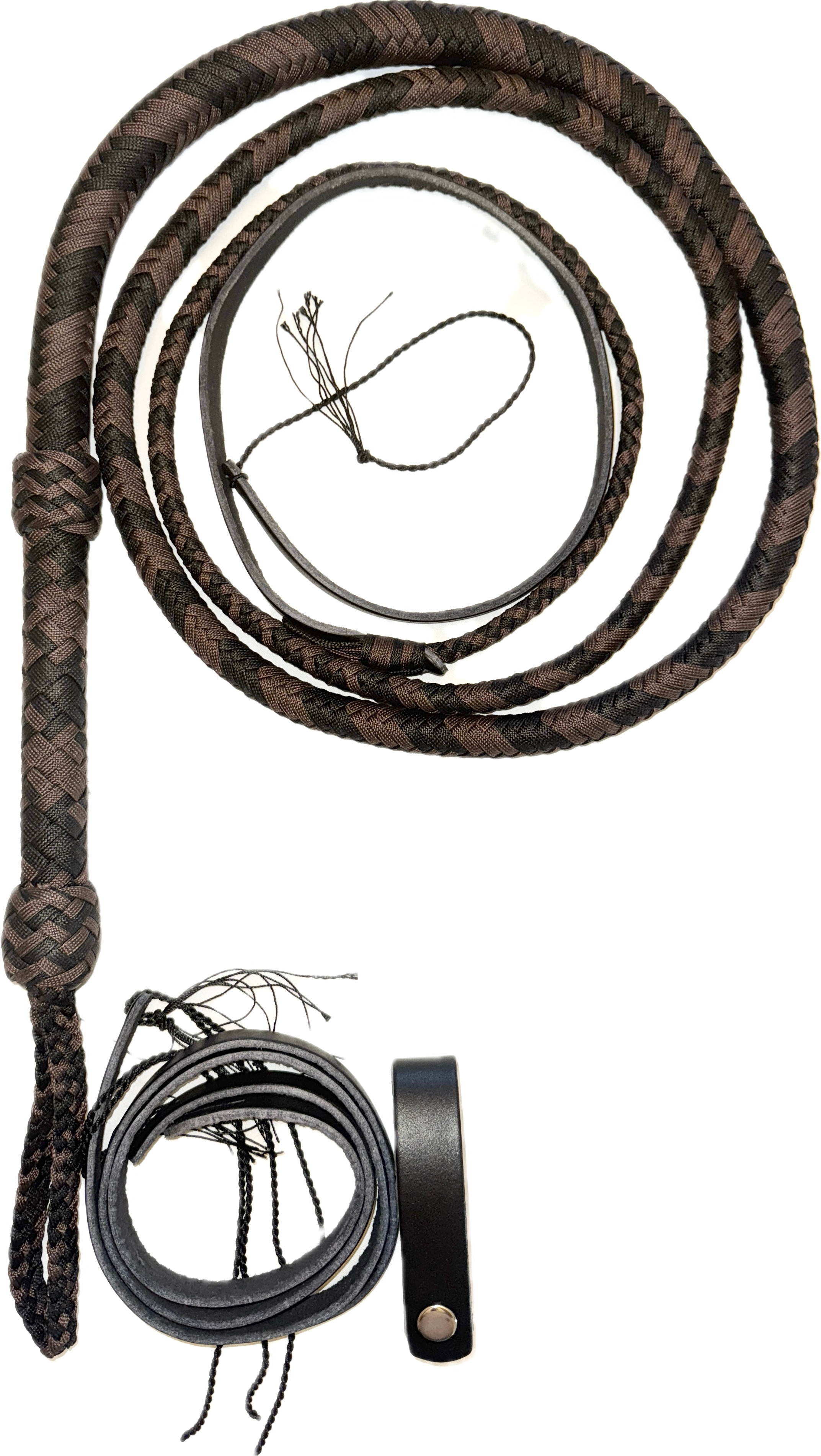 Bull Whips: Leather bull whip - Paracord Whips for Sale | EPT Bull Ropes
