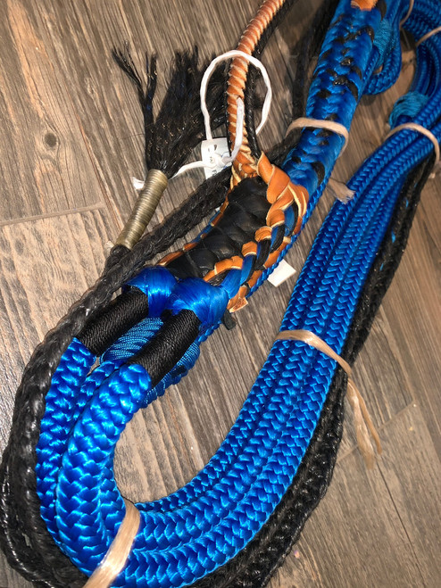 Block Close up of EPT Royal Blue Jr Bull Rope