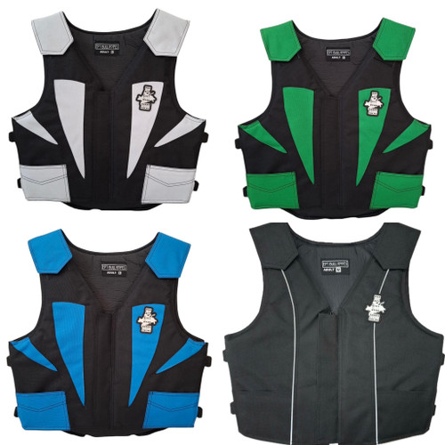 EPT Cordura Custom Bull Riding Vest Color Selection