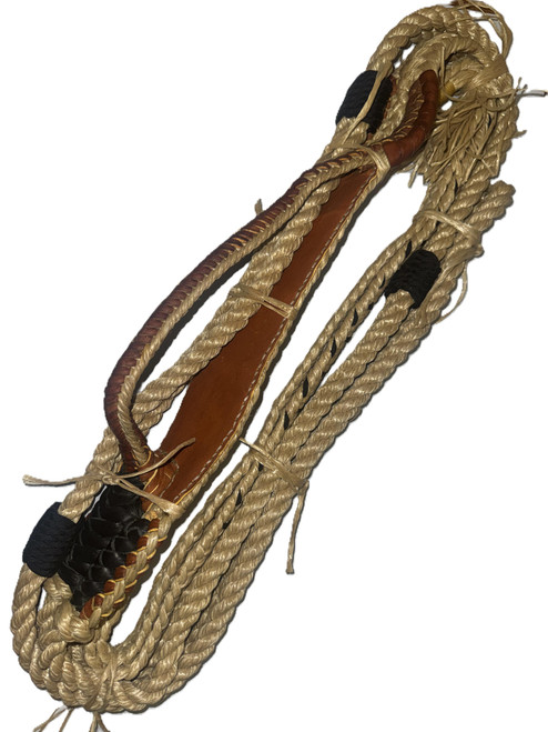 1 1/2" Offset Pro Bull Rope 9/7 LH 15/16" x 1" Soft 16' - EPT Bull Ropes
