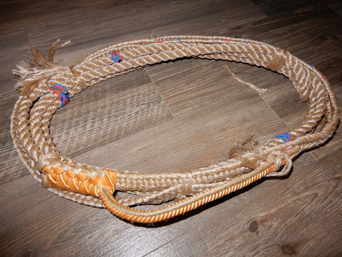 Traditional Tan Poly Pro 9/7 RH 7/8" x 1" - EPT Bull Ropes -Rodeo Rider 16'