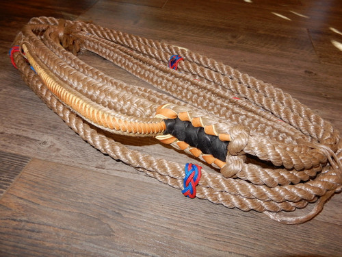 traditional tan poly bull ropes for bullrider