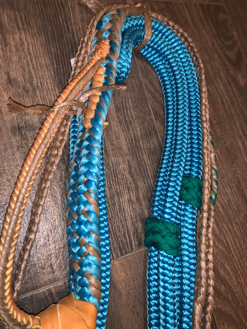 Pacific Blue Mini Bull Ropes Kids 9/7 RH | EPT Bull Ropes