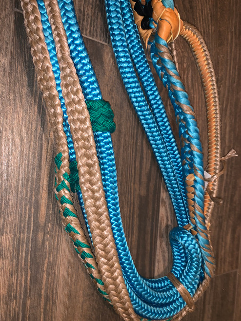 Pacific Blue Mini Bull Ropes Kids 9/7 RH | EPT Bull Ropes
