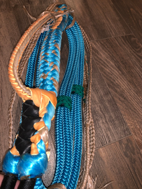 Pacific Blue Mini Bull Ropes Kids 9/7 RH | EPT Bull Ropes